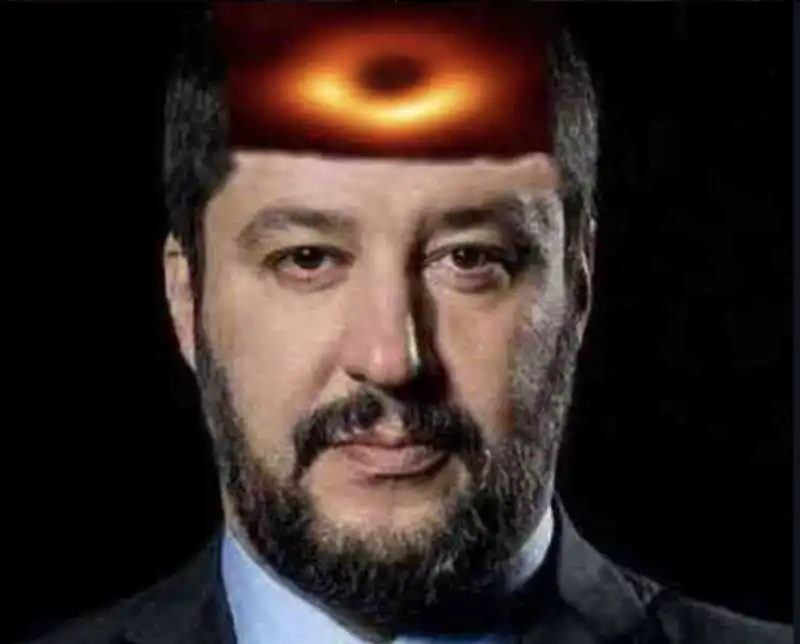 MATTEO SALVINI E IL BUCO NERO