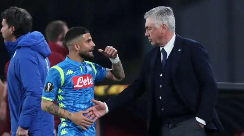 napoli arsenal insigne ancelotti 1