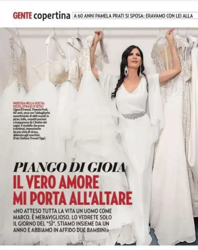 pamela prati   il servizio su gente in abito da sposa