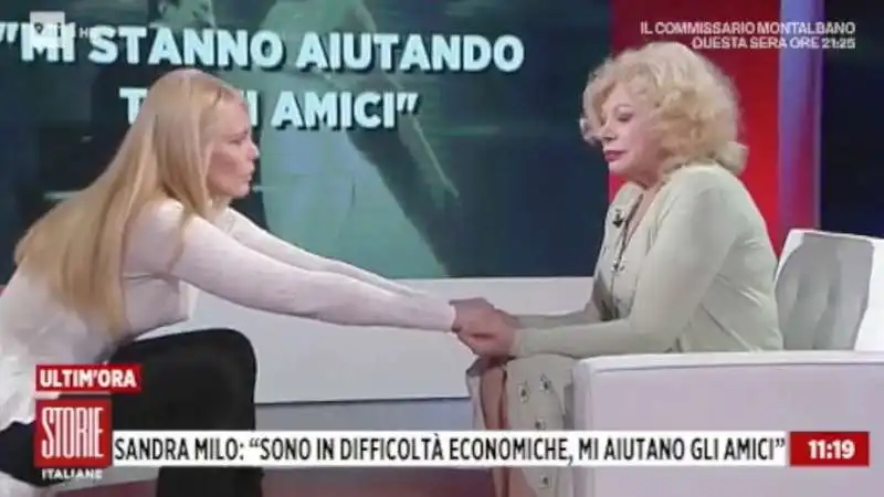 SANDRA MILO CON ELEONORA DANIELE 