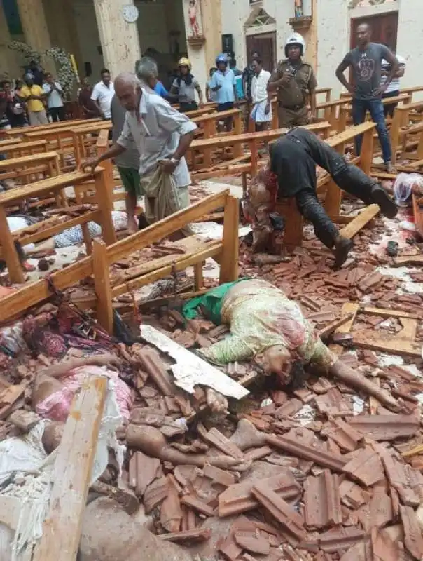 strage di cristiani in sri lanka 