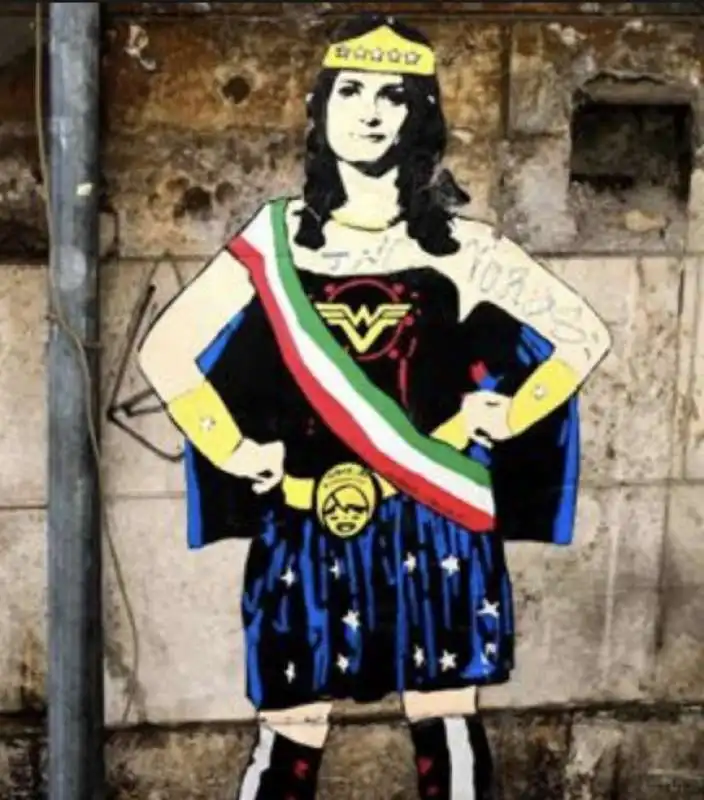 virginia raggi wonder woman 2