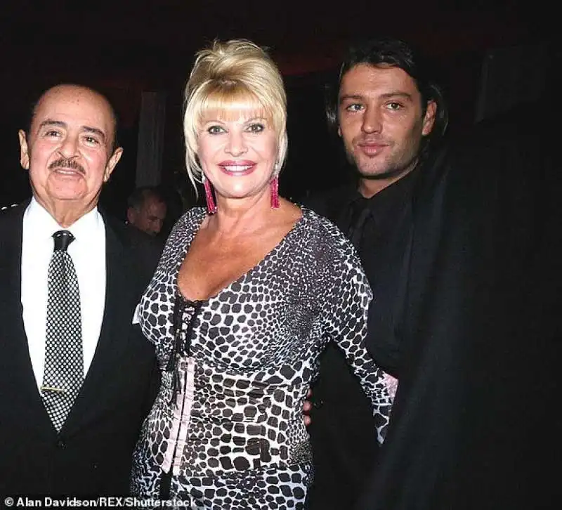 adnan khashoggi , ivana trump e rossano rubicondi