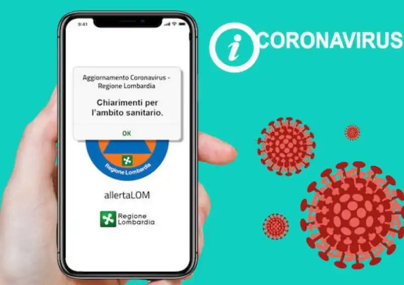 allerta lom app lombarda per coronavirus