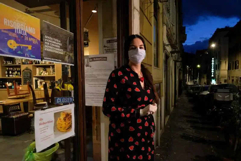 emerganza coronavirus, protesta ristorazione a roma risorgiamo italia 1