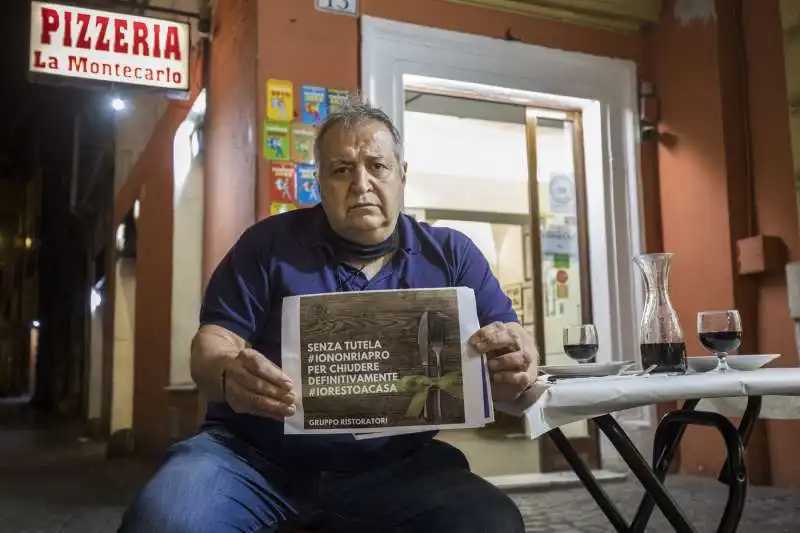 emerganza coronavirus, protesta ristorazione a roma risorgiamo italia 9