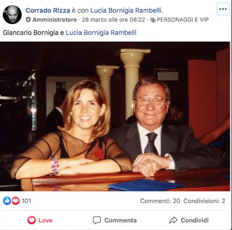 giancarlo e lucia bornigia