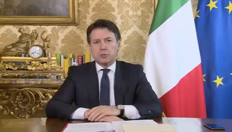 giuseppe conte intervistato dalla tv tedesca ard 