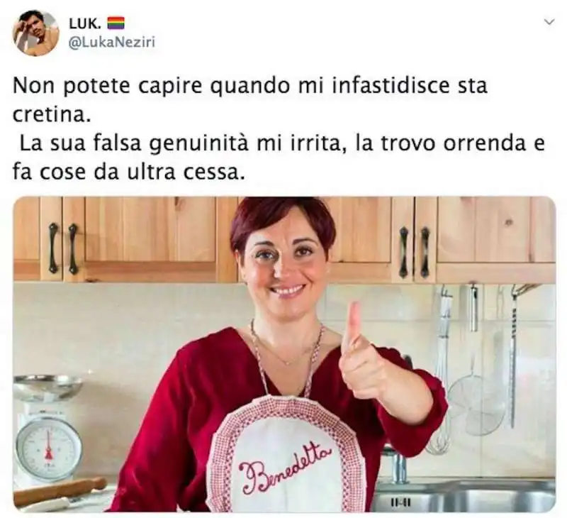 hater su benedetta rossi