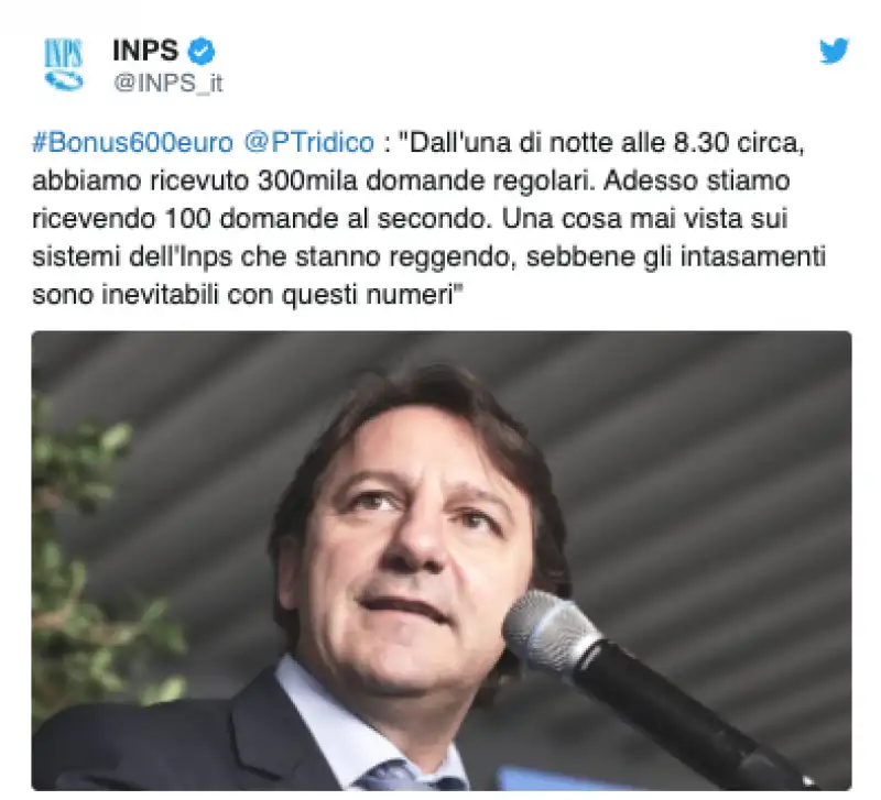 il sito dell'inps in tilt 1