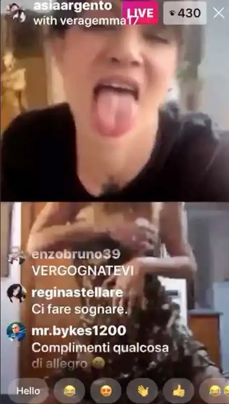 il video di asia argento e vera gemma  9