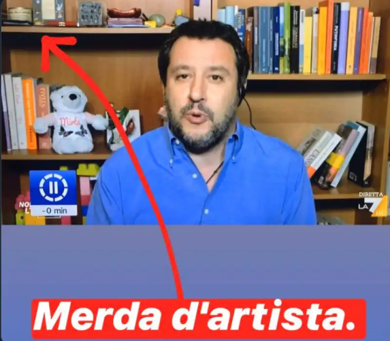 la libreria di matteo salvini   quarantena edition 1