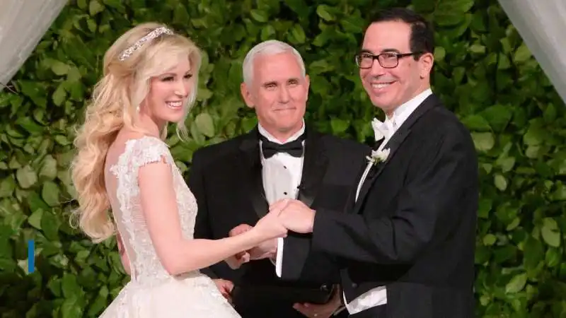 louise linton steve mnuchin, mike pence