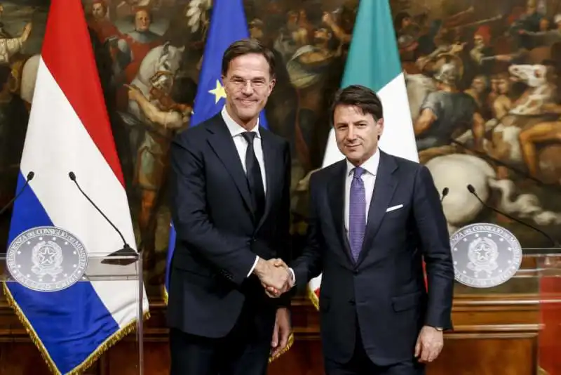 mark rutte giuseppe conte