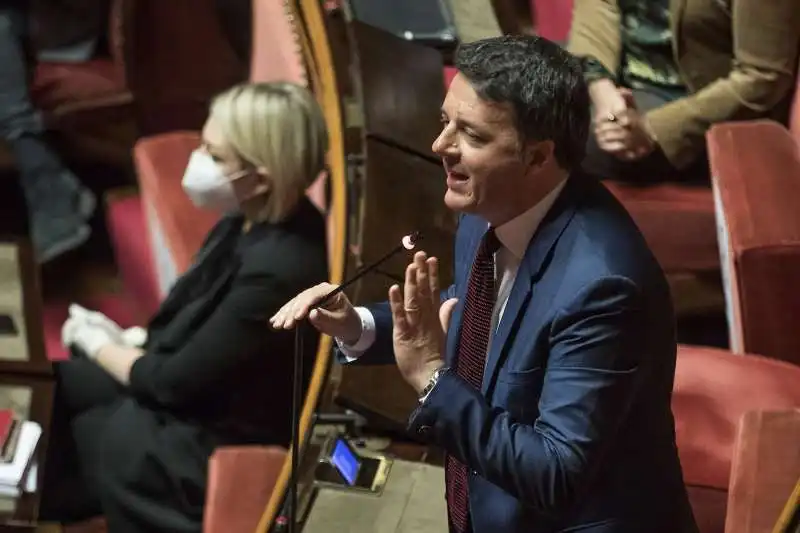 matteo renzi al senato