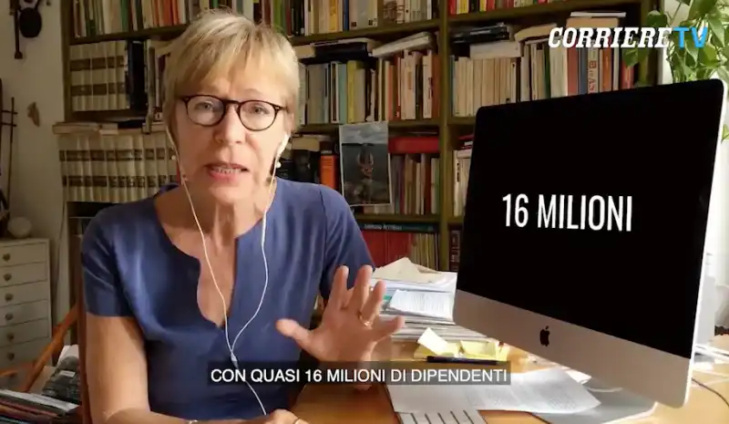 milena gabanelli e l'economia nel lockdown 1