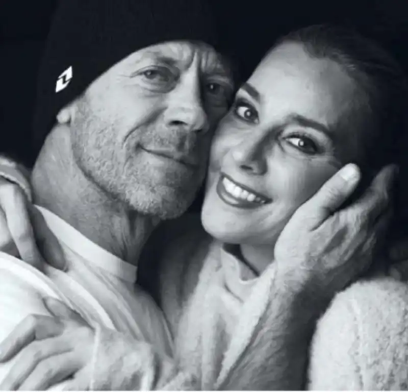 rocco siffredi con la moglie rosa