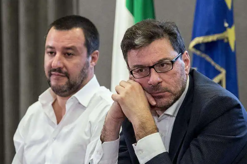 salvini giorgetti