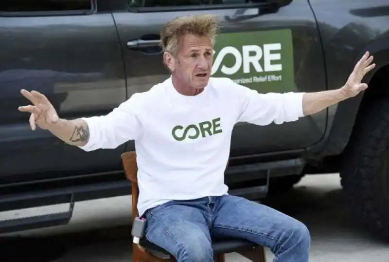 sean penn e la sua charity core