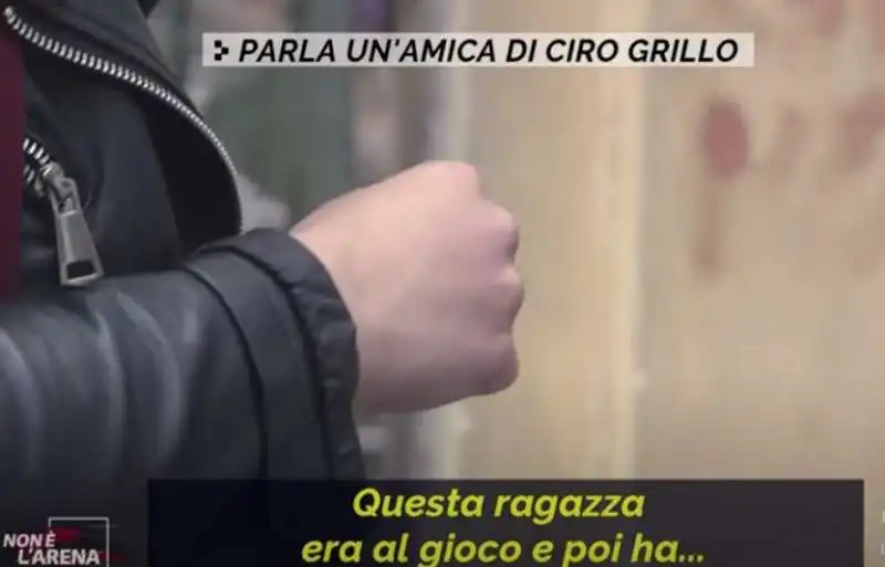 AMICA CIRO GRILLO INTERVISTATA A NON E L ARENA