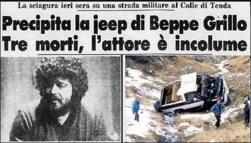 beppe grillo incidente