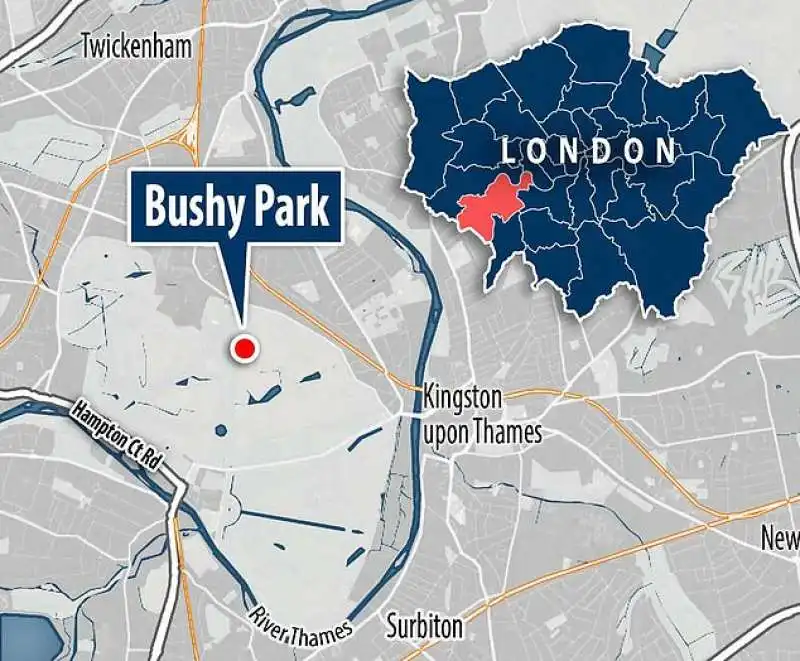 Bushy park a londra