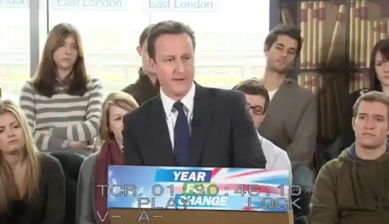 david cameron contro il lobbismo nel 2010 