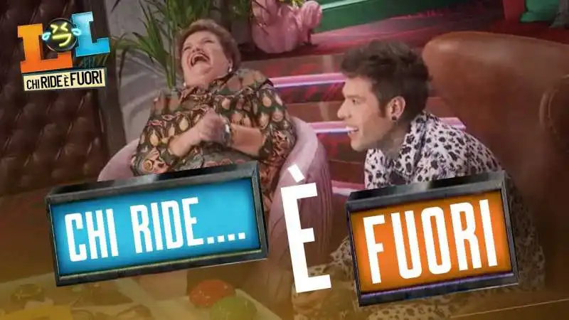 fedez e mara maionchi ridono