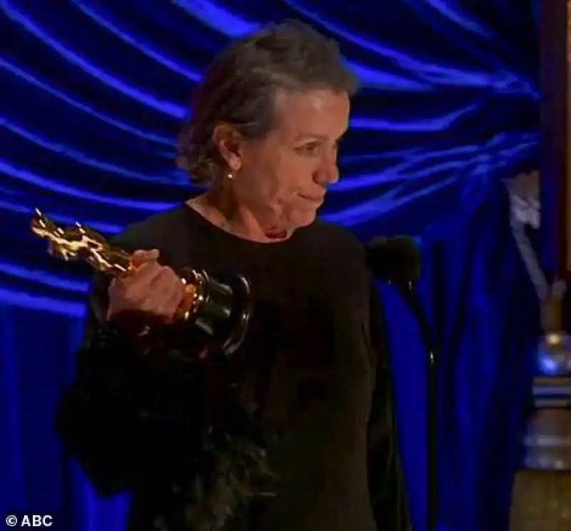 frances mcdormand oscar