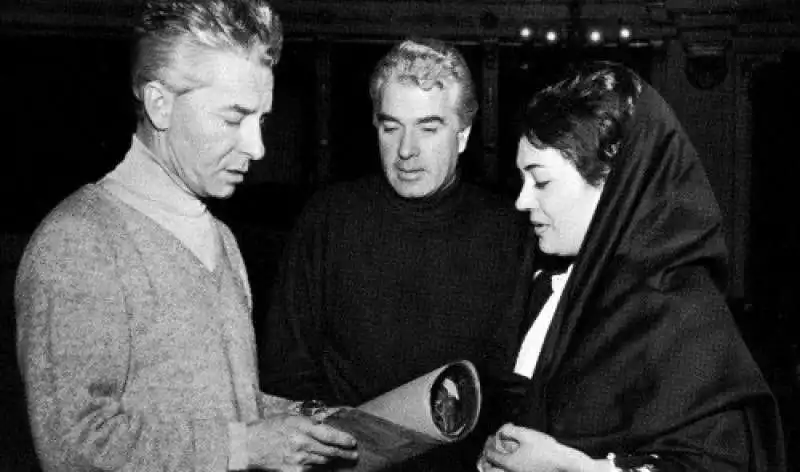 herbert von karajan Giorgio Strehler 