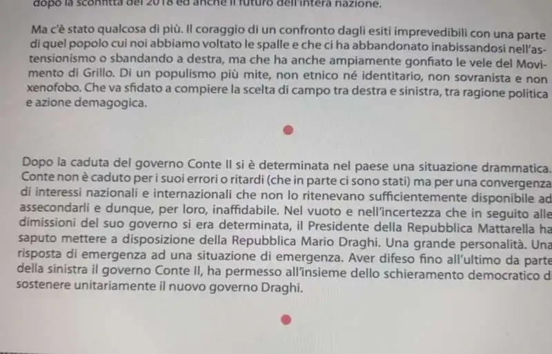 IL MANIFESTO DI AGORA BY BETTINI