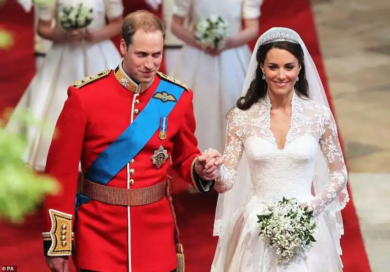 il matrimonio del principe william e kate middleton 5