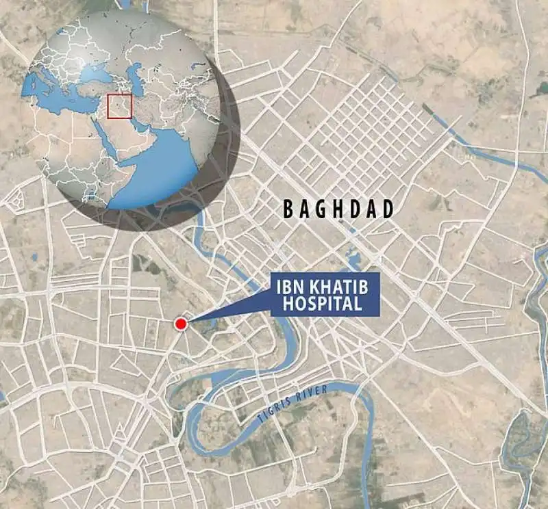 incendio in un ospedale di baghdad 10