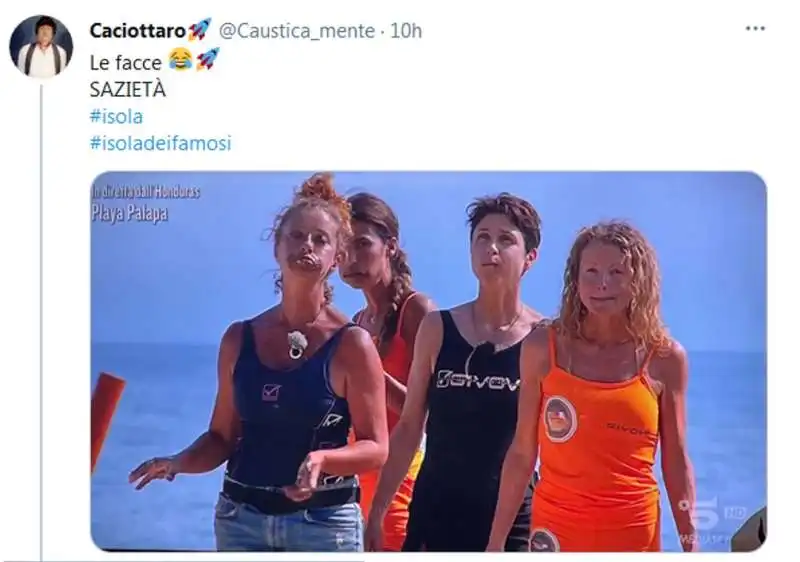 l'isola dei famosi 5