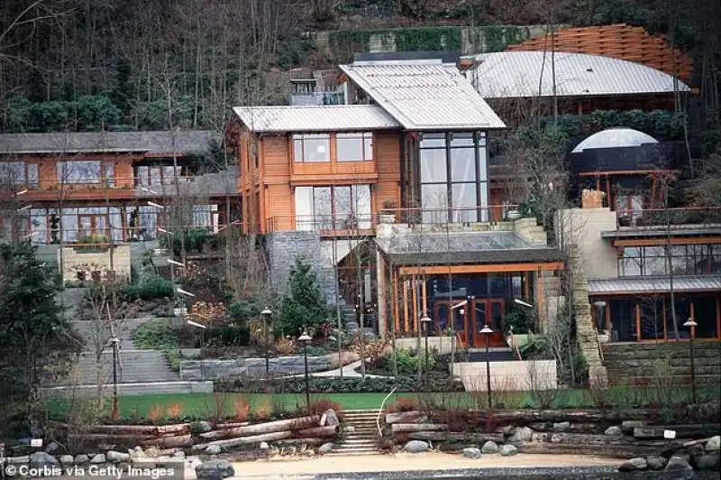 la casa di bill gates a seattle