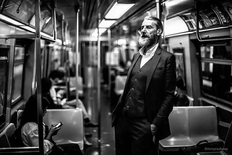 le foto in metro' a new york di mr. nyc subway 35