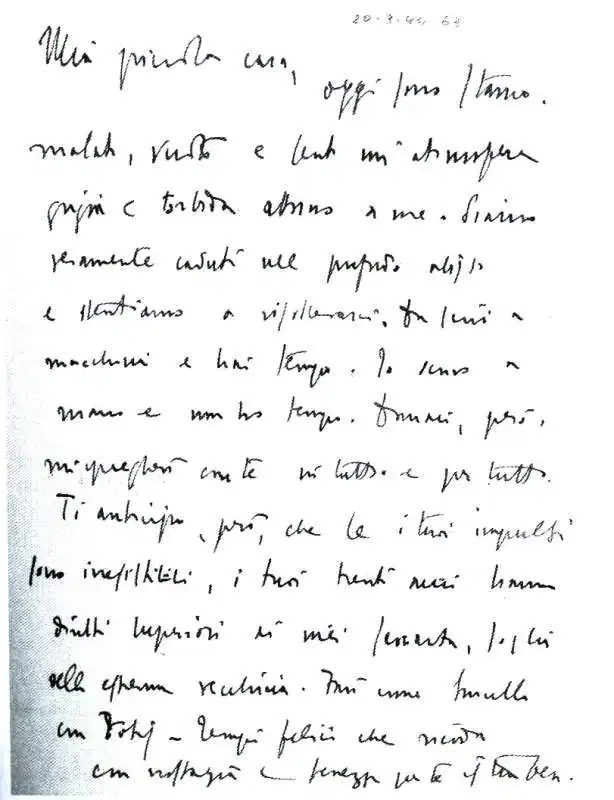 lettera di mussolini a claretta petacci 