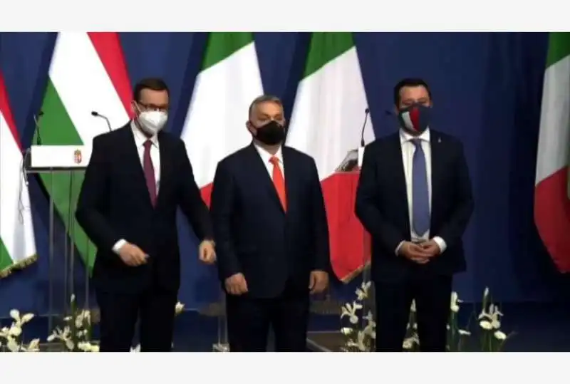 mateusz morawiecki viktor orban matteo salvini 