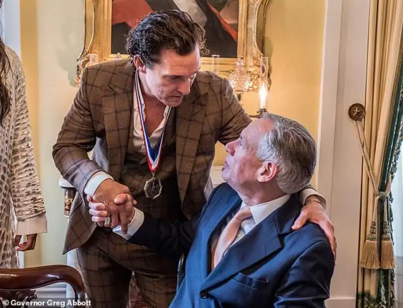 MCCONAUGHEY E GREG ABBOTT