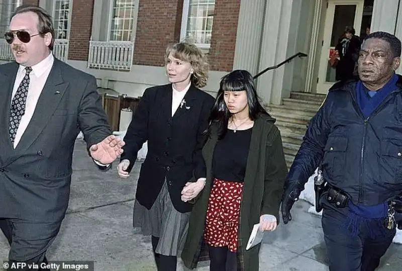 MIA FARROW CON LA FIGLIA LARK MORTA NEL 2008