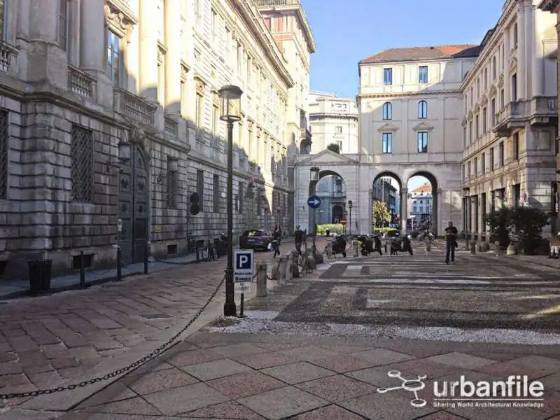 Piazza Belgioioso Milano