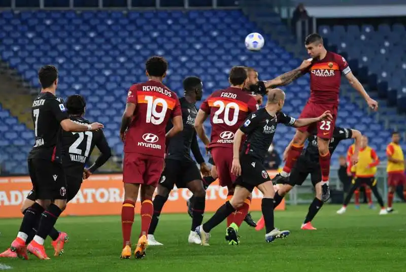 roma vs bologna foto mezzelani gmt018