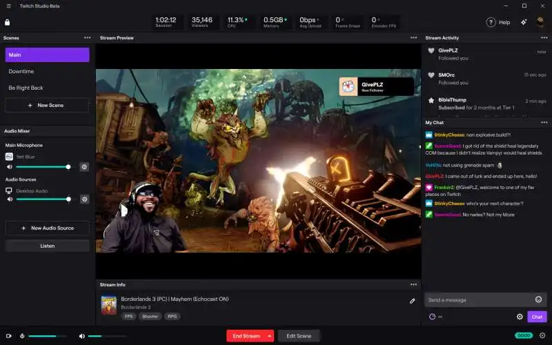 STREAMING VIDEOGIOCHI TWITCH