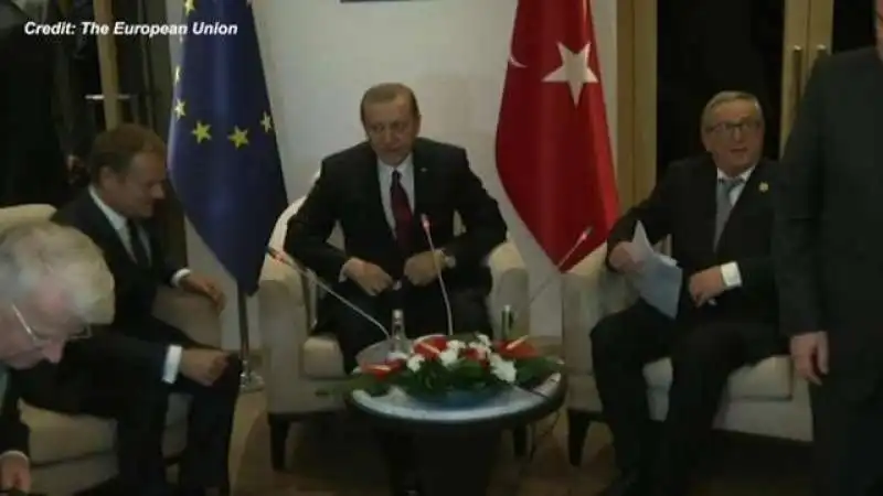 TUSK - ERDOGAN - JUNCKER 