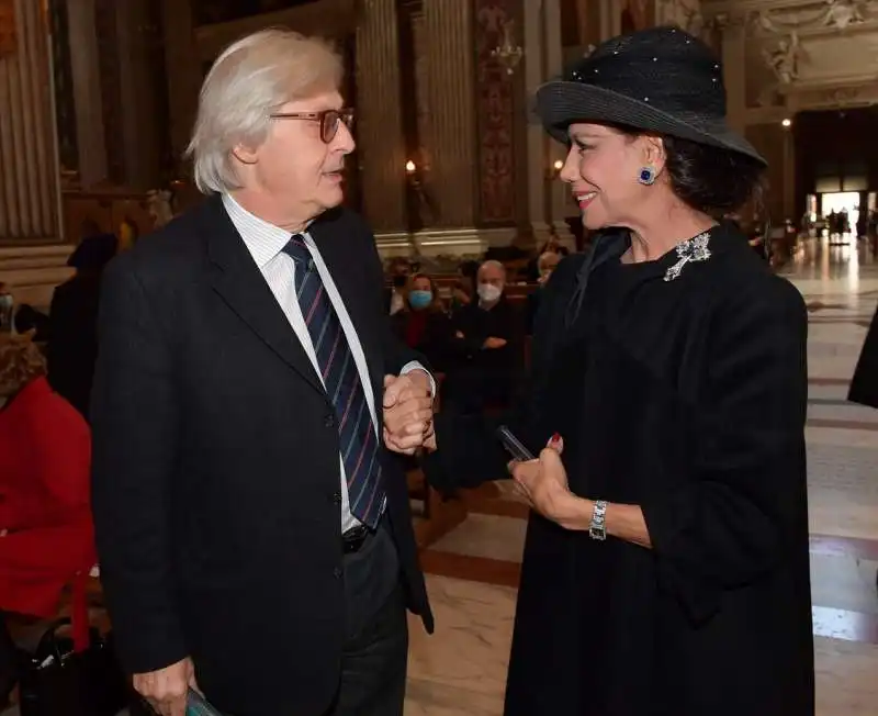 vittorio sgarbi con marisela federici  foto di bacco  (1)