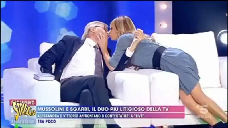 vittorio sgarbi e alessandra mussolini 15