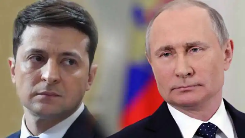 volodymyr zelensky e vladimir putin 1