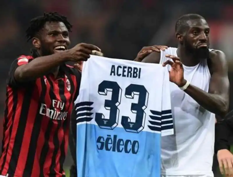 acerbi e la lite con bakayoko