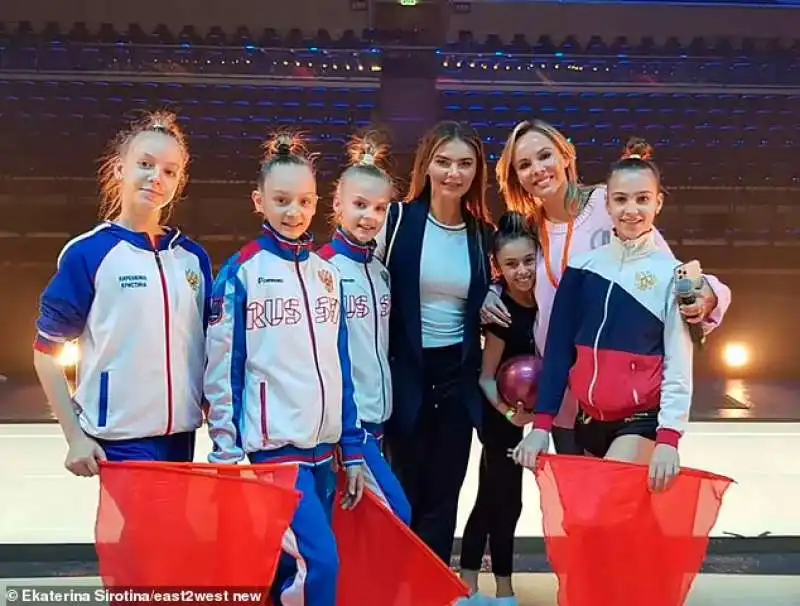 Alina Kabaeva alla VTB Arena di Mosca 4