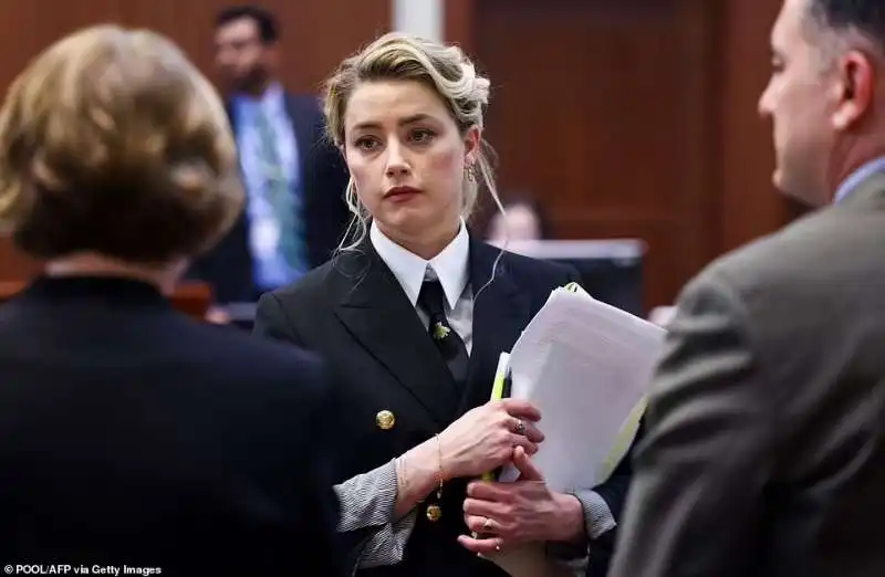 Amber Heard al processo in Virginia 3